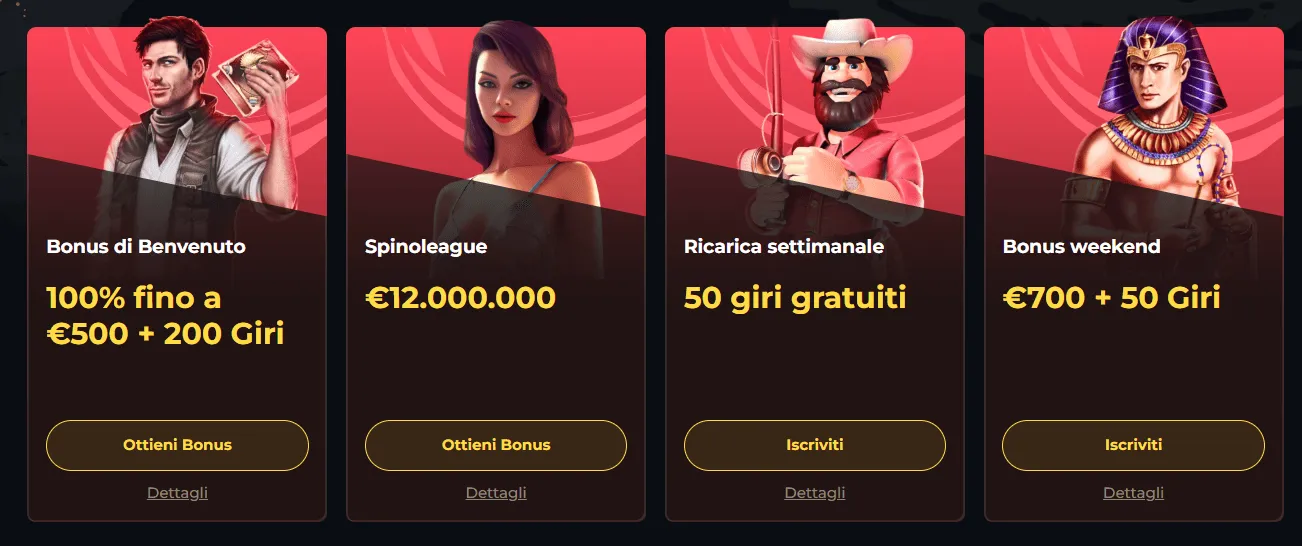 Boomerang Casino Promozioni 1